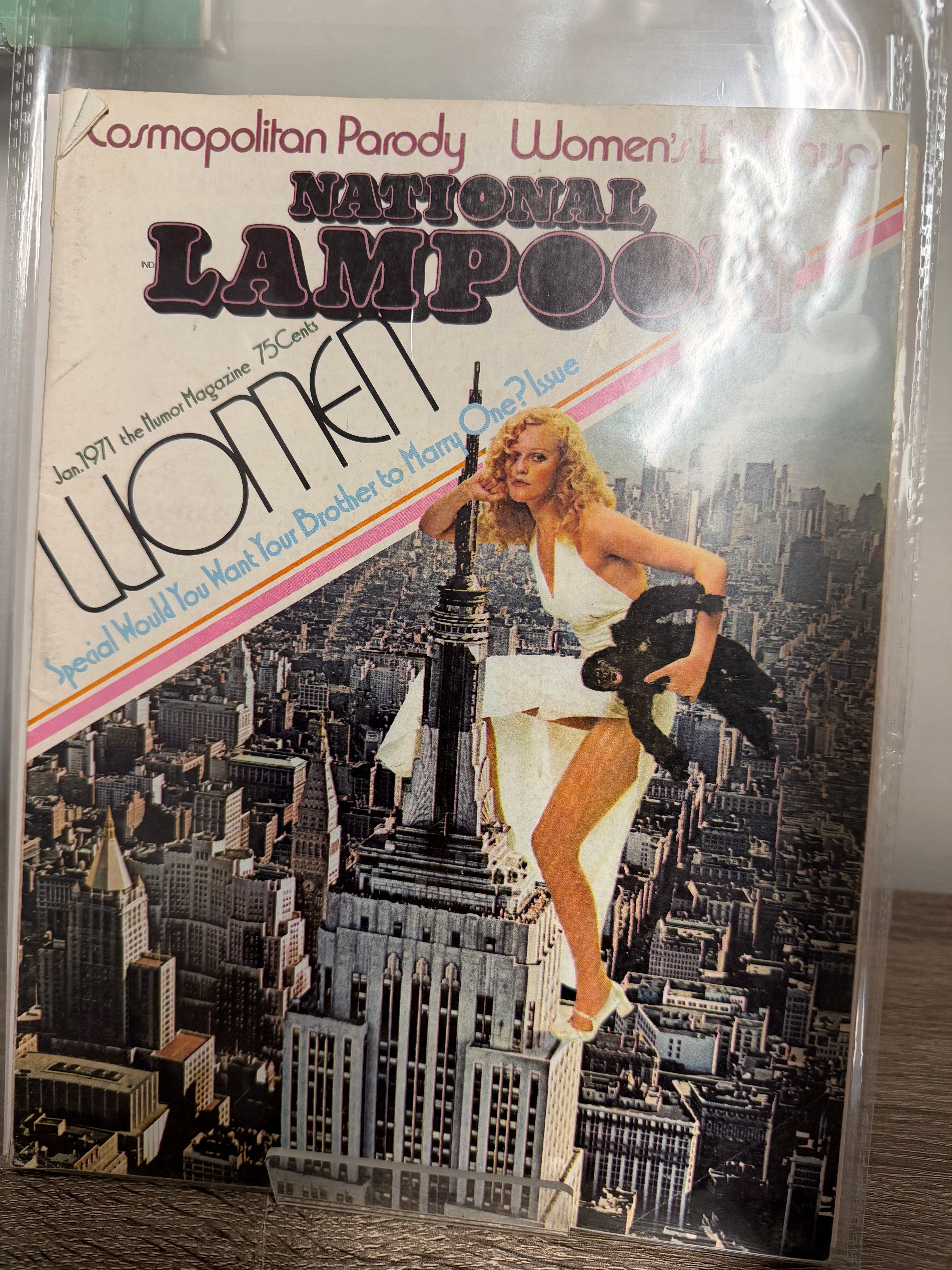 National Lampoon — January 1971, "Women" Issue, Cosmopolitan Parody (Vintage Magazine)