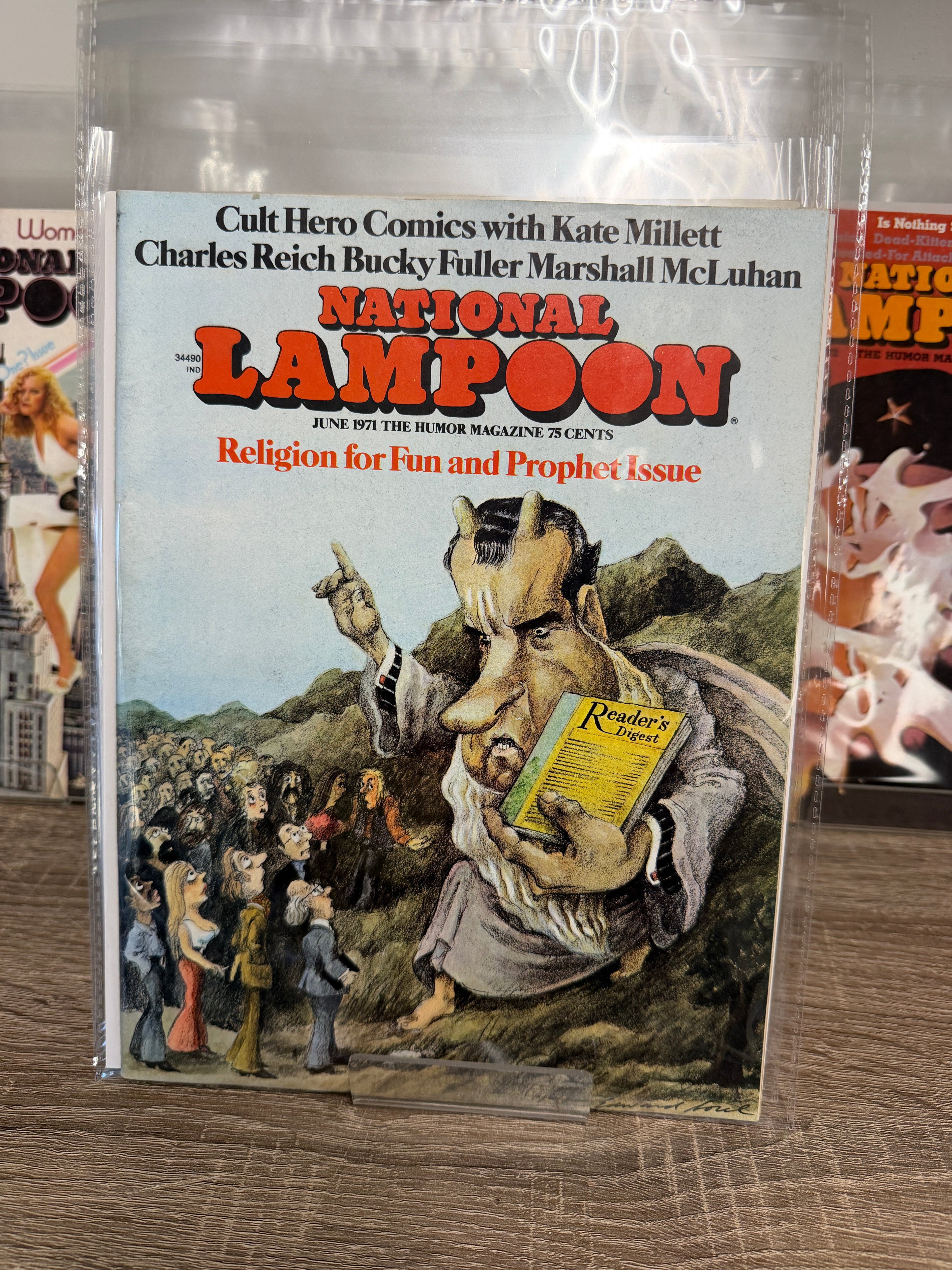 National Lampoon — June 1971, "Religion for Fun and Prophet" Issue (Vintage Magazine)