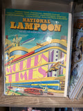 National Lampoon — July 1973, "Modern Times" Issue, Art Deco Retro-Futurist Cover (Vintage Magazine)