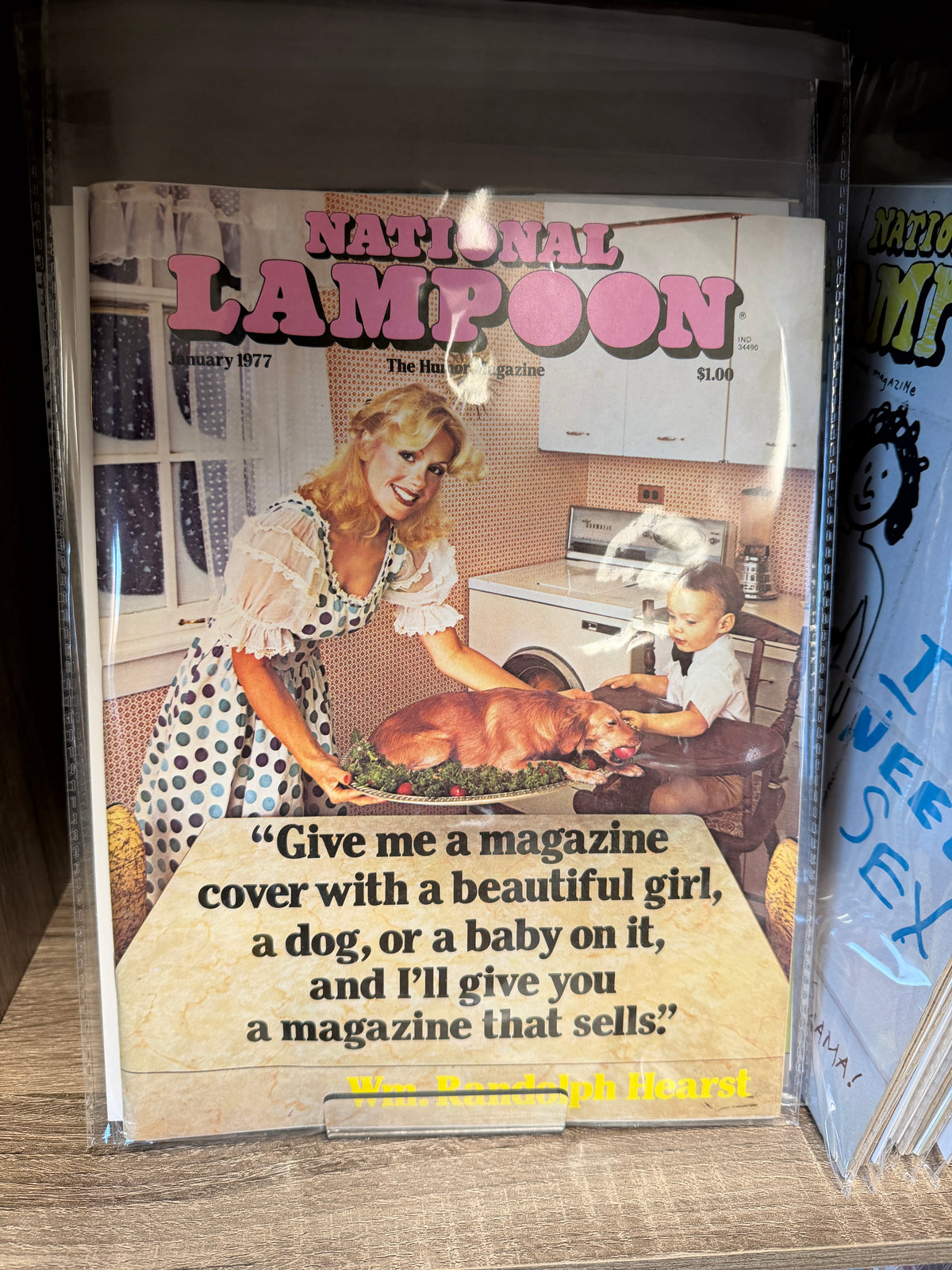 National Lampoon — January 1977, Hearst Quote Issue (Vintage Magazine)