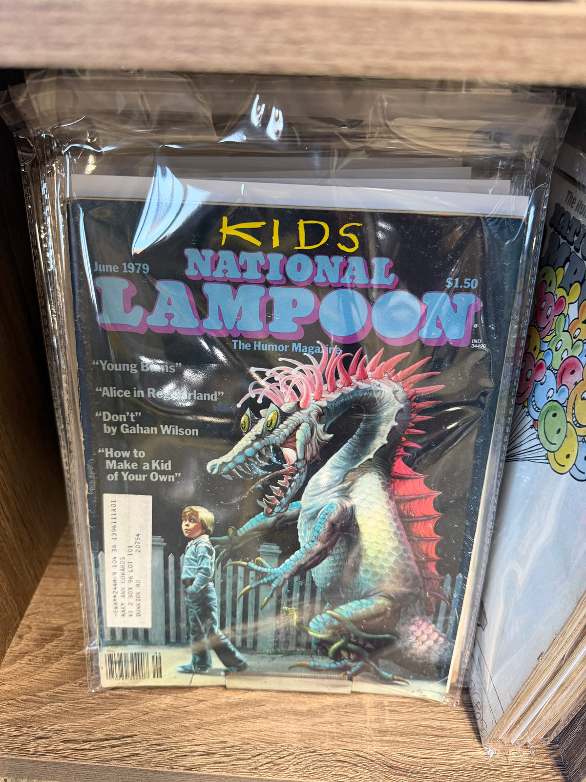 National Lampoon — June 1979, "Kids" Issue, Dragon Cover (Vintage Magazine)