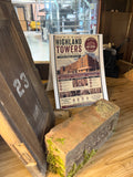 Highland Towers — Original Brick, Advocacy Poster & Custom HLC Video Commission (Highland Park, Michigan)