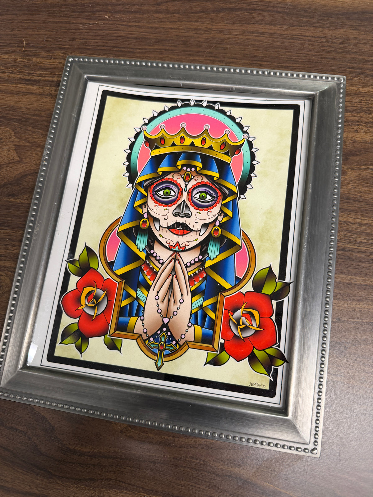 La Virgen — Framed Original by Biggs (Consignment)