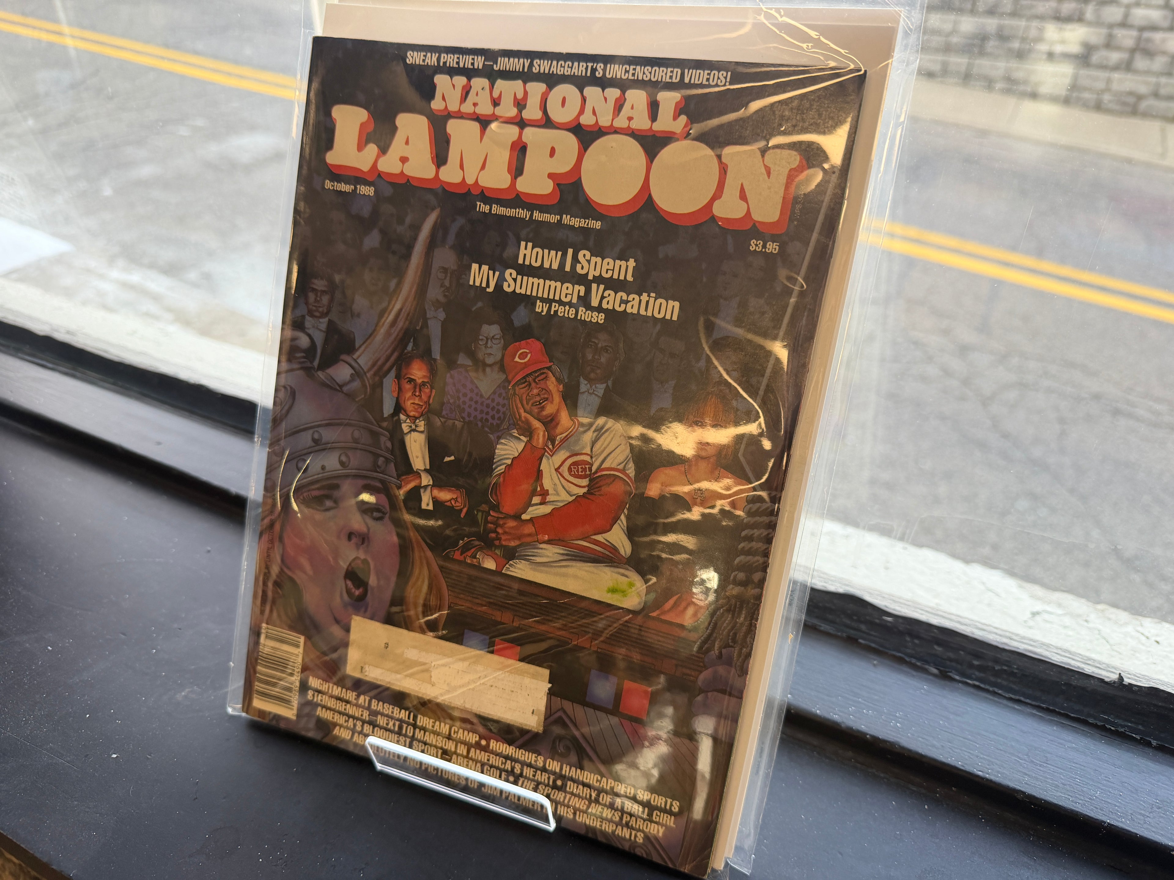 National Lampoon — October 1988 • Pete Rose “How I Spent My Summer Vacation” (Vintage & Found)
