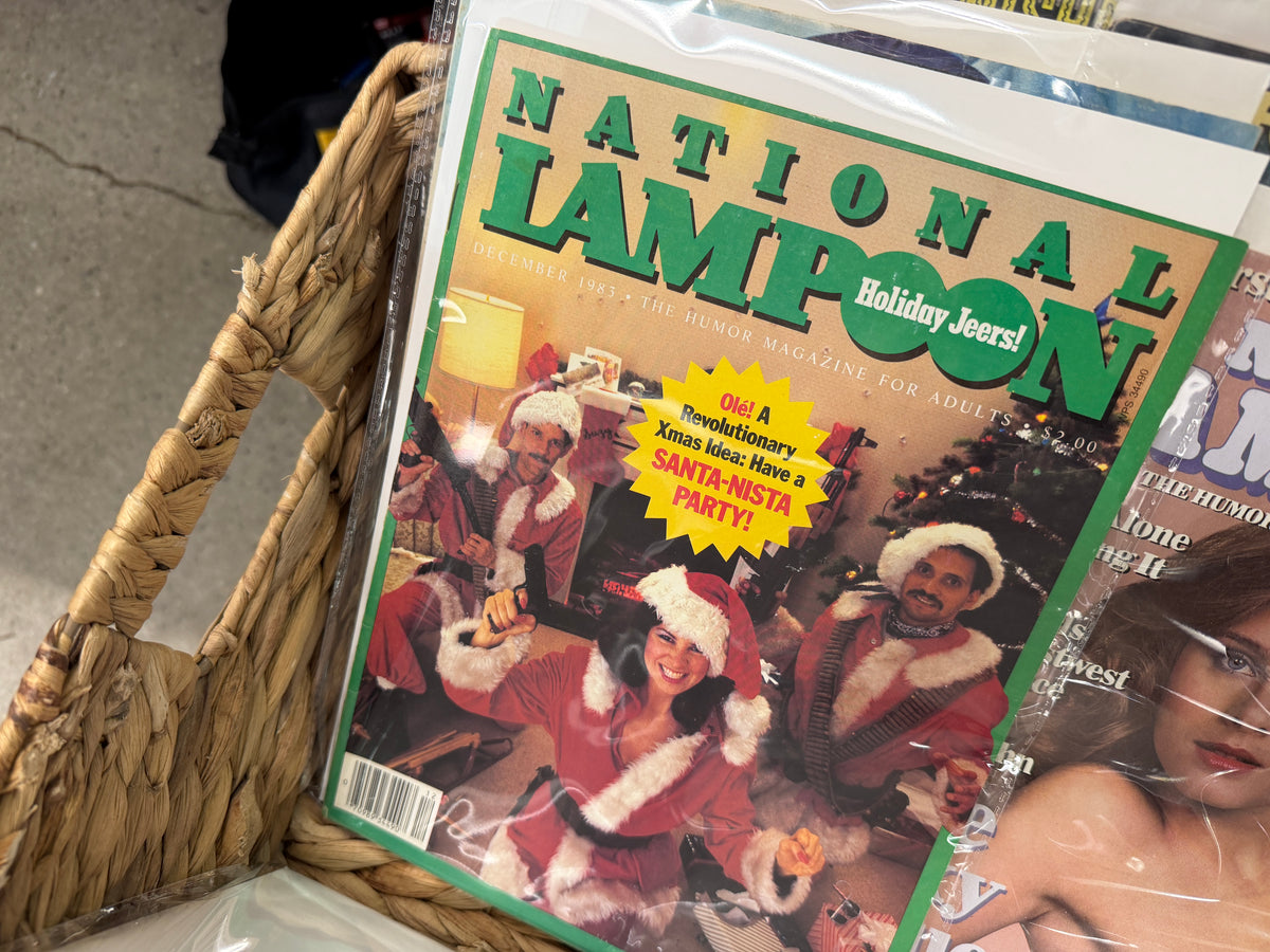 National Lampoon — December 1985 • Holiday Jeers! Santa-Nista Party! (Vintage & Found)
