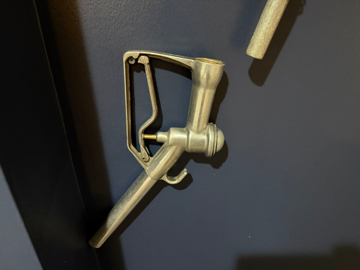 Vintage Gas Pump Nozzle — Brass, Display Condition