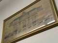 Grand Central Station — Architectural Elevation Print, Gilt Framed
