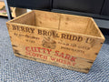 Cutty Sark Scotch Whisky Wooden Crate — Berry Bros & Rudd, Royal Warrant