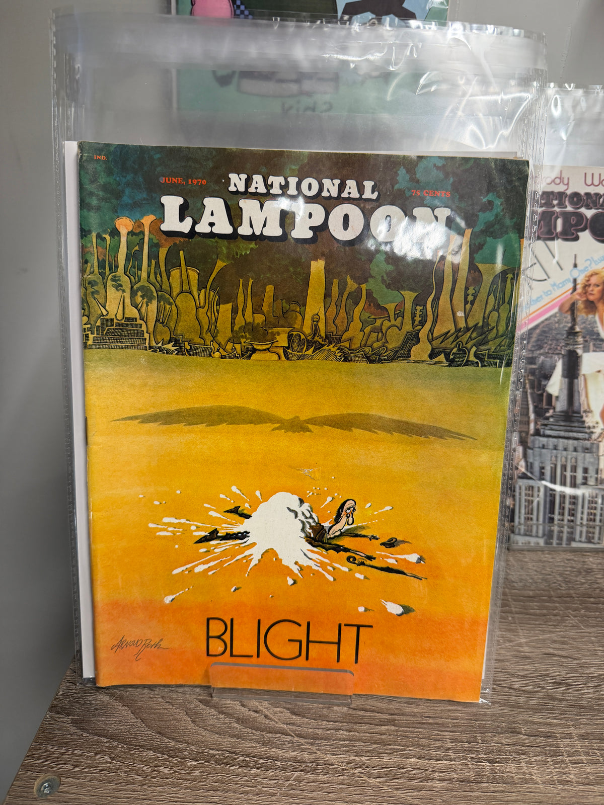 National Lampoon — June 1970, "Blight" Issue, Howard Judd Cover (Vintage Magazine)