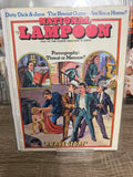 National Lampoon July 1971 Pornography Threat or Menace issue, 1950s pulp crime illustration cover