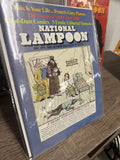 National Lampoon December 1971 A Heart-Warming Christmas issue, numbered diagram of bleak holiday scene cover
