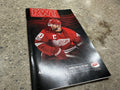 Red Wings Today Issue 1 Game 2 program cover, Henrik Zetterberg #40 captain, LCA inaugural season 2017, Tampa Bay vs Detroit