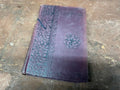 Donovan A Modern Englishman by Edna Lyall c.1895 Lotus Series, deep purple-brown embossed cloth cover with floral vine border and Tudor rose medallion