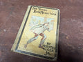 The Young Bank Messenger by Horatio Alger Jr., 1898 first edition, full-color cover illustration of boy running with envelope through city street