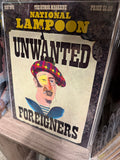 National Lampoon May 1976 Unwanted Foreigners issue cover