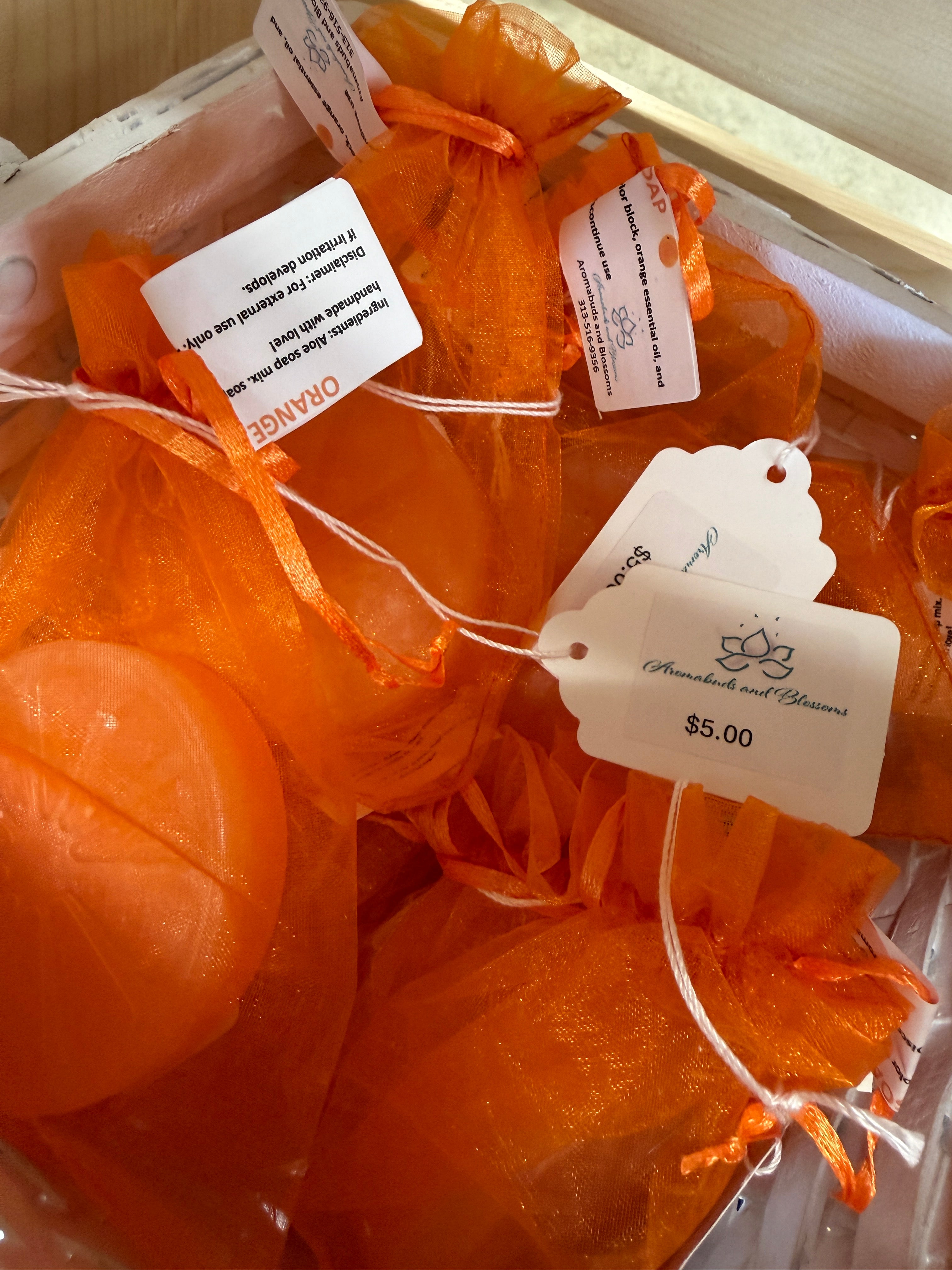 Essential Oil Soap by Aromabuds & Blossoms — Your Choice of Scent