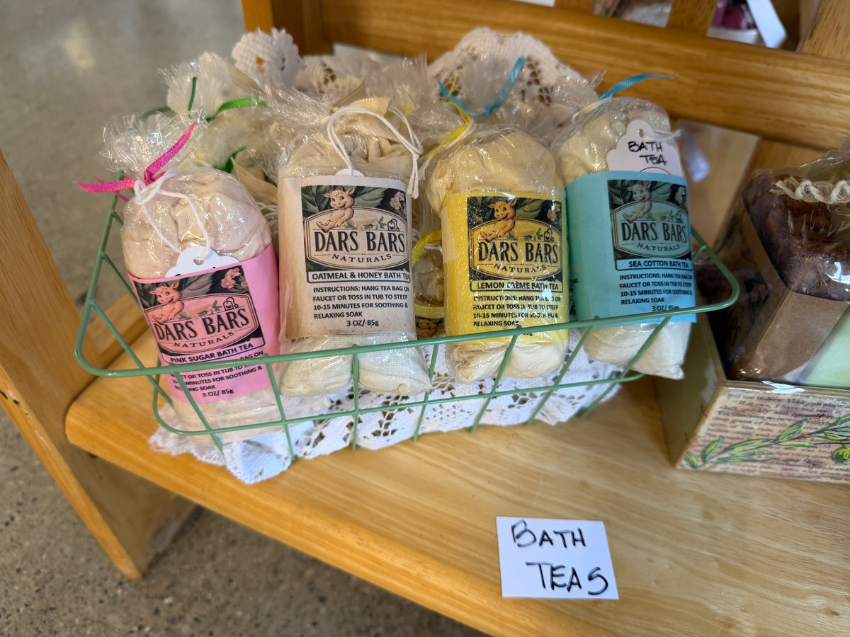 Bath Tea Baggie (Tub Tea) by Dars Bars — Your Choice of Scent