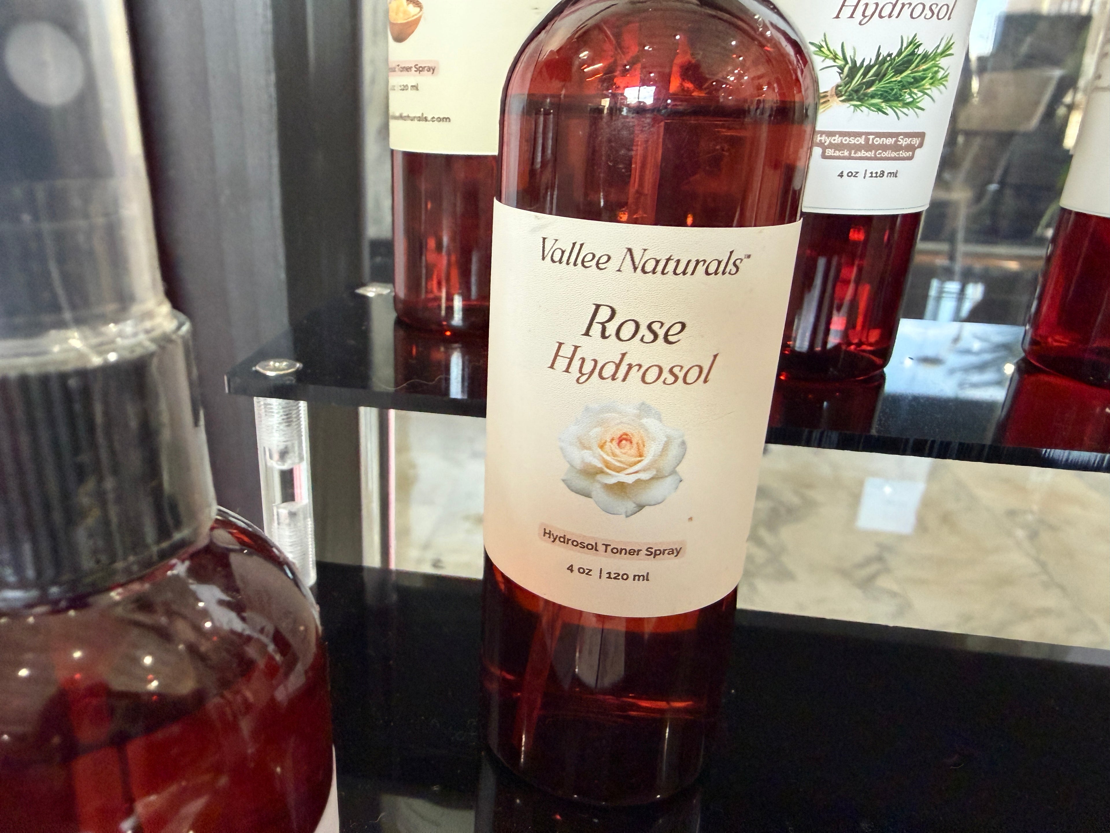 Rose Water Hydrosol by Vallee Naturals
