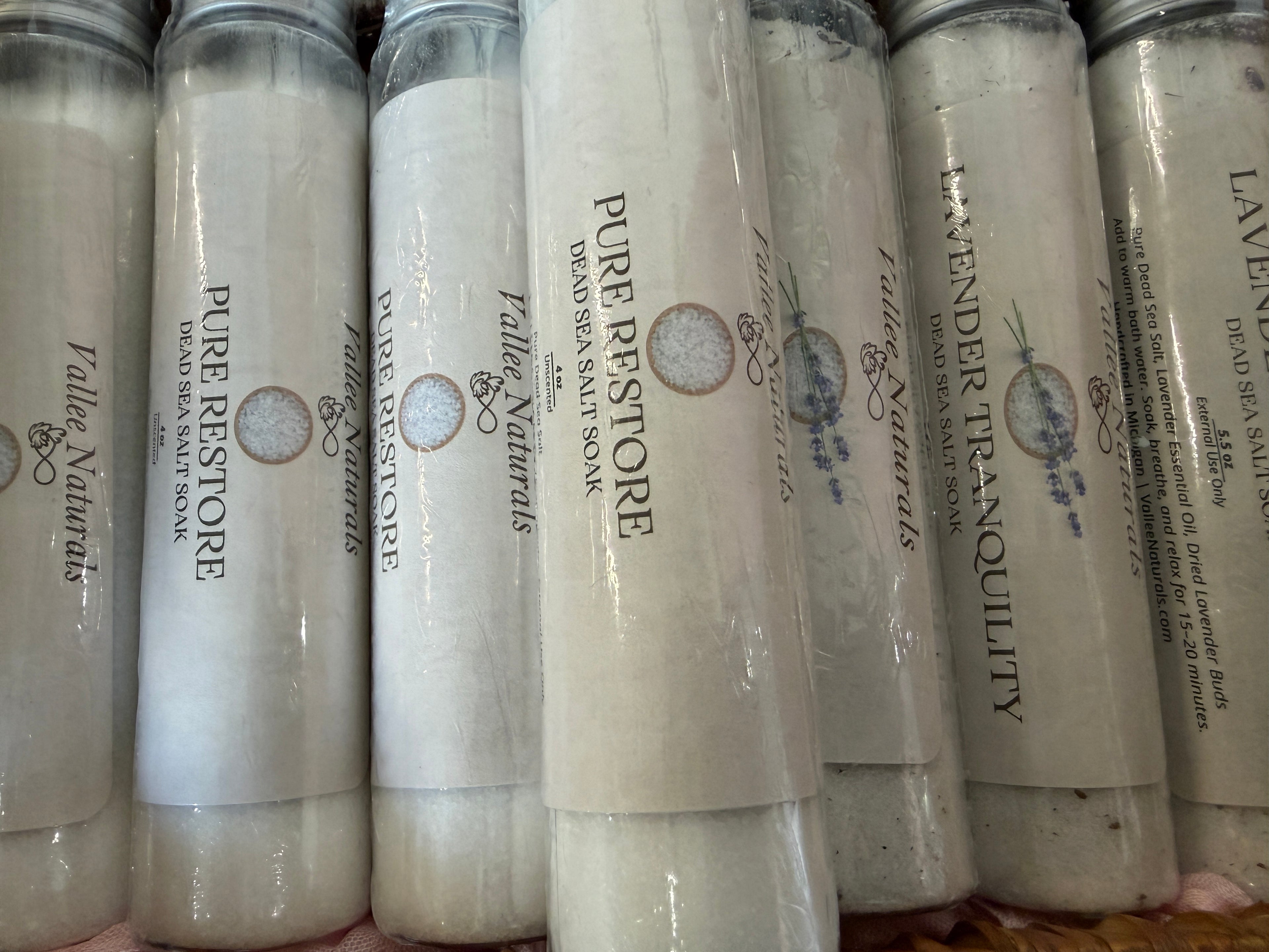 Dead Sea Salt Soak by Vallee Naturals