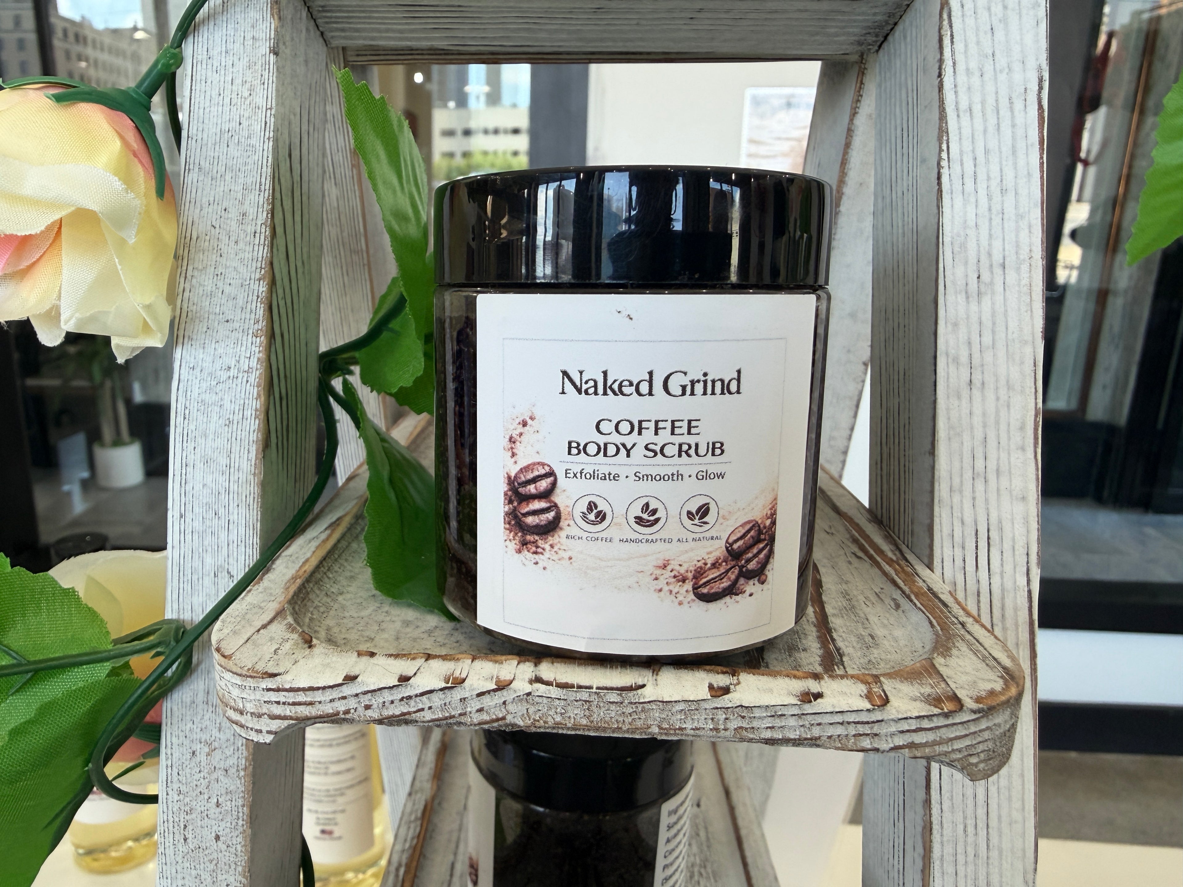 Naked Grind Coffee Scrub — 4 oz
