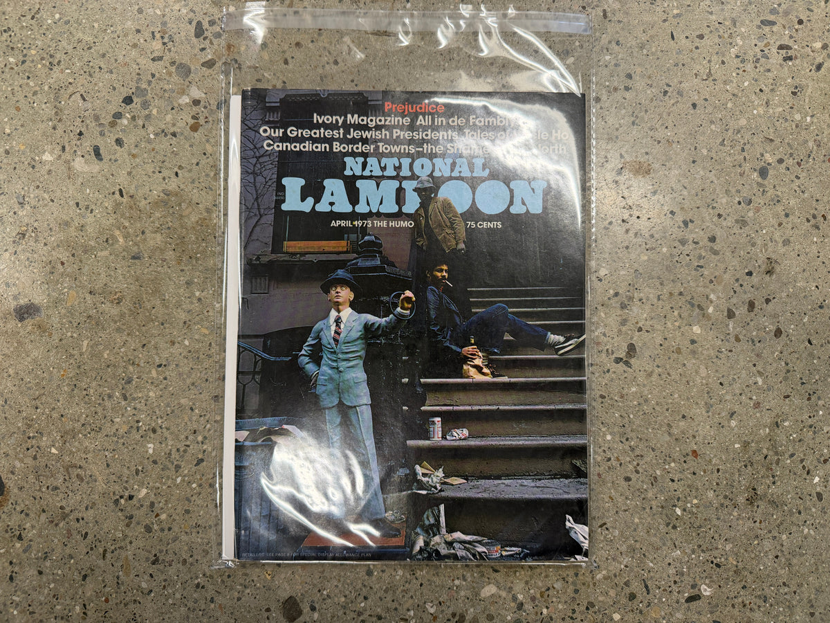 National Lampoon Prejudice April 1973 issue, bagged and boarded