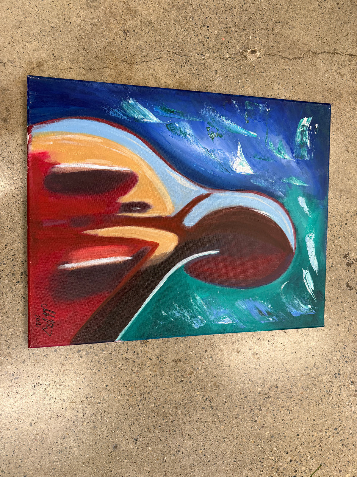 Large Painting by Inika