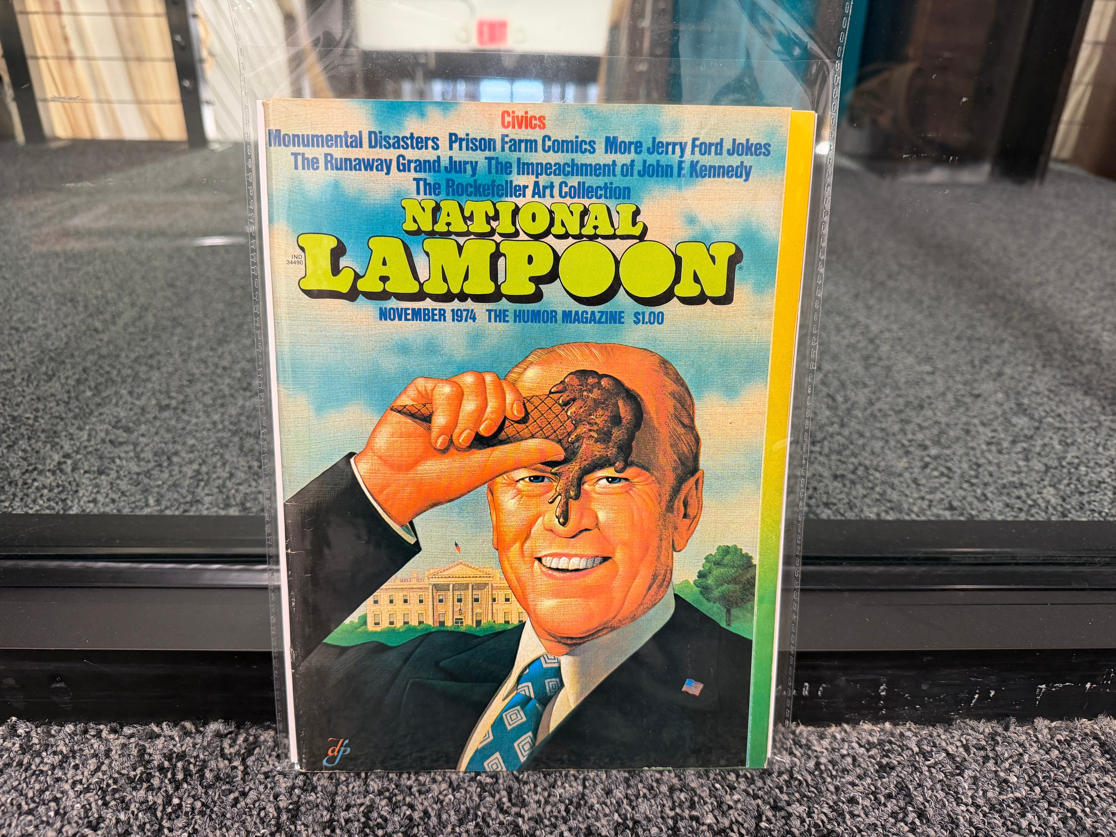 National Lampoon December 1974 Joy of Sects issue cover