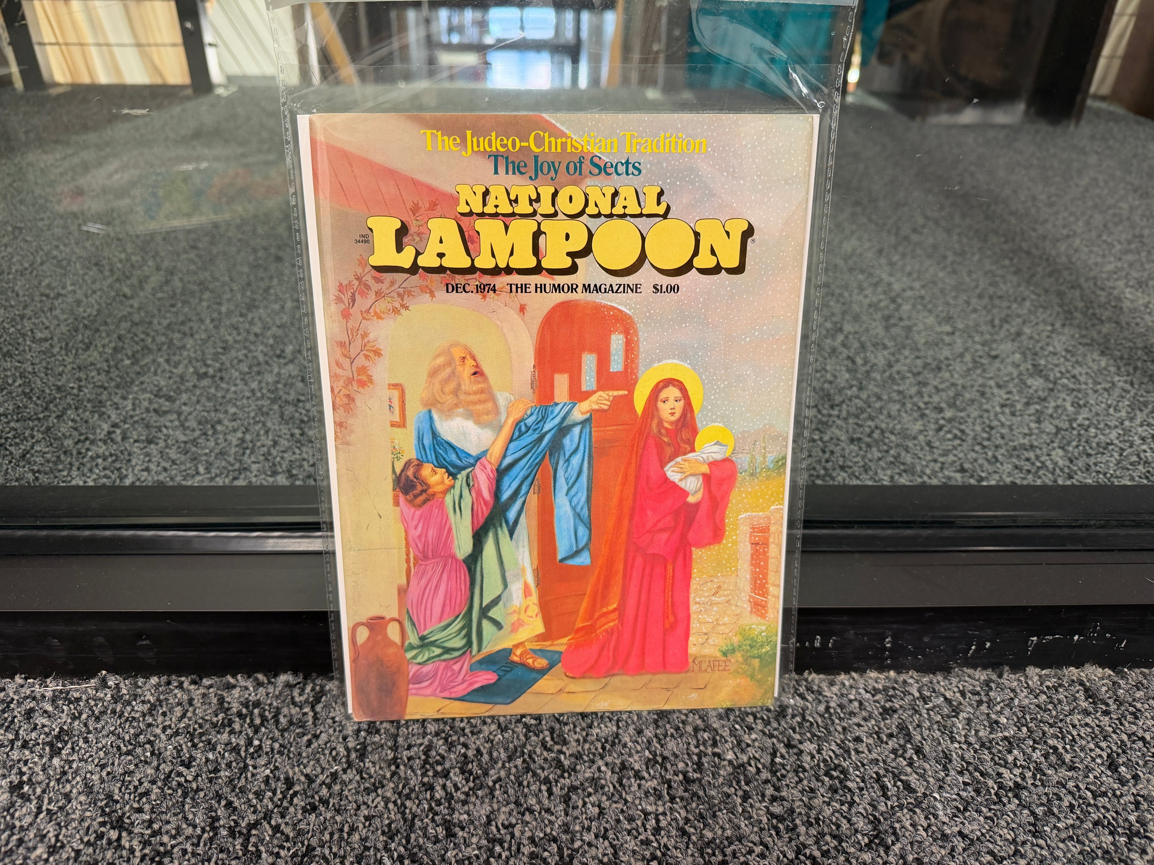 National Lampoon September 1974 Old Age Issue cover