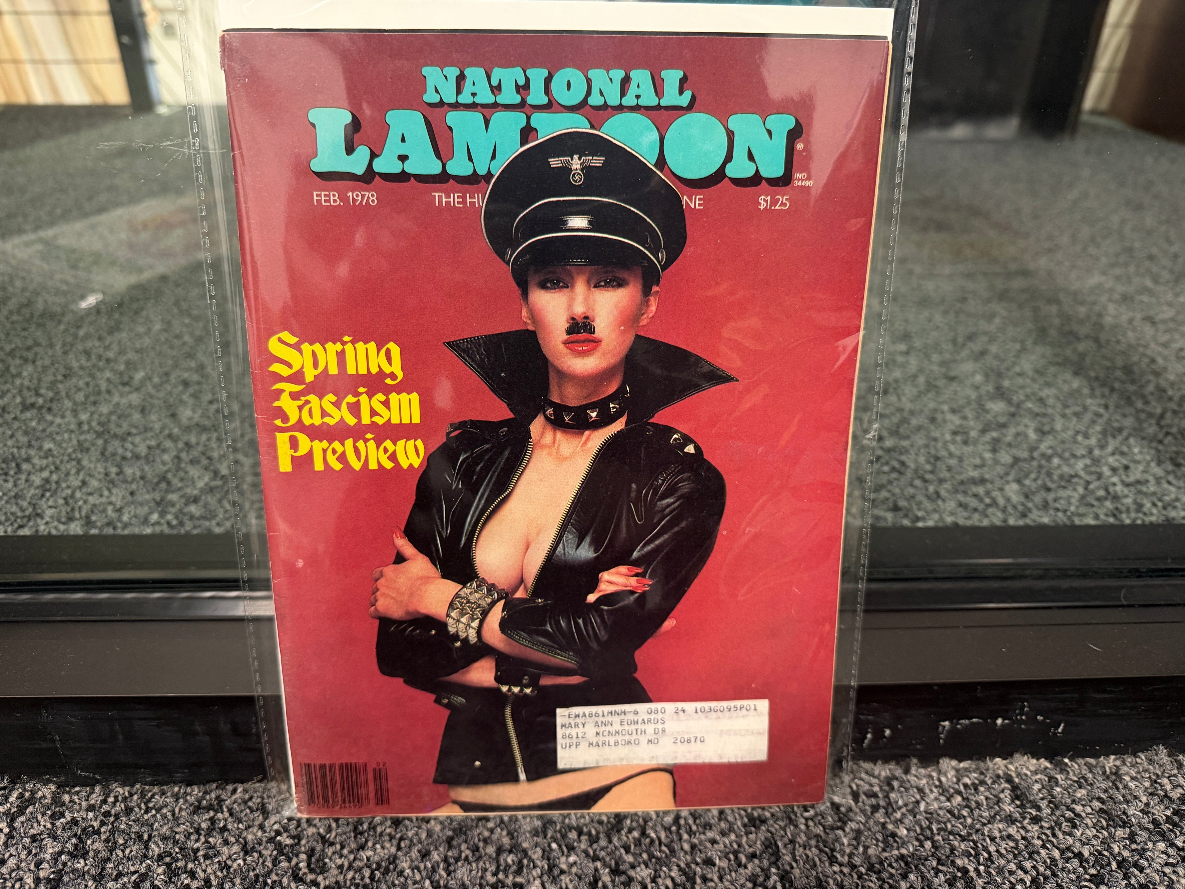 National Lampoon February 1978 Spring Fascism Preview cover