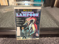 National Lampoon June 1979 Kids Issue cover with boy walking alien creature on leash