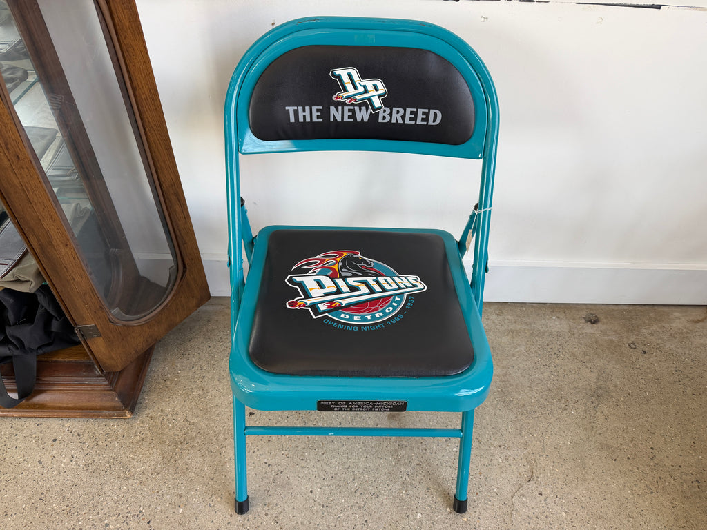 Detroit Pistons “The New Breed” Opening Night Chair — 1996–97