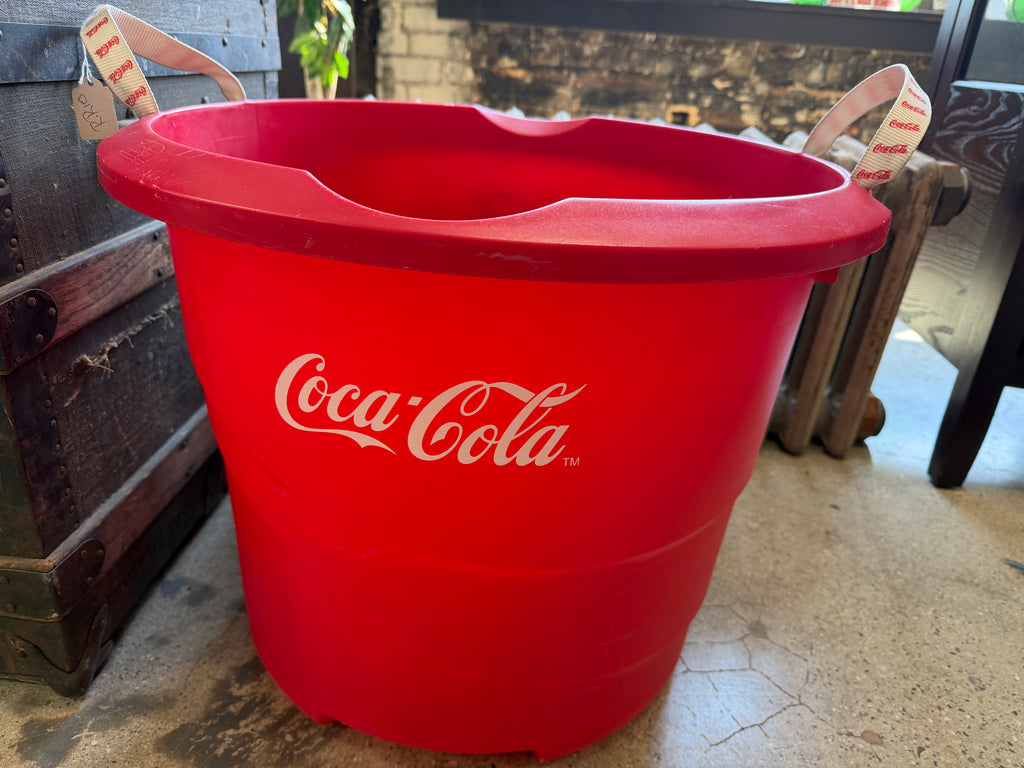 Coca-Cola Promotional Ice & Beverage Tub — Vintage