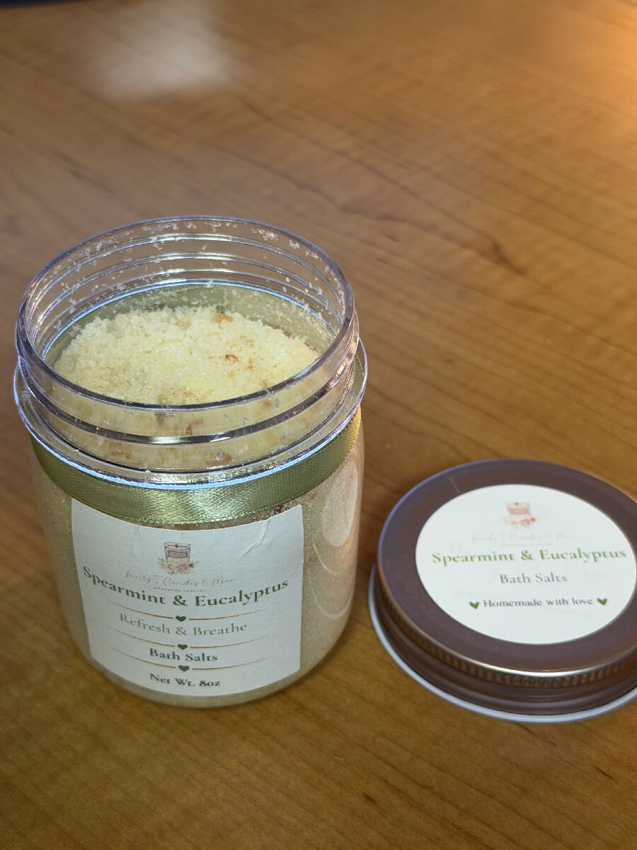 Spearmint & Eucalyputs bath Salt