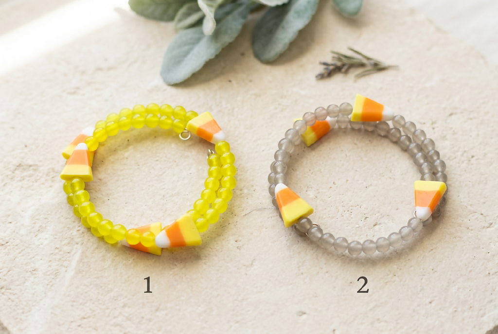 Glass Bead Bracelet - Holiday Themes