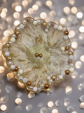 Pearl and gold decorative bowl