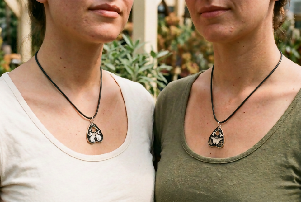 Corded Planchet Necklace