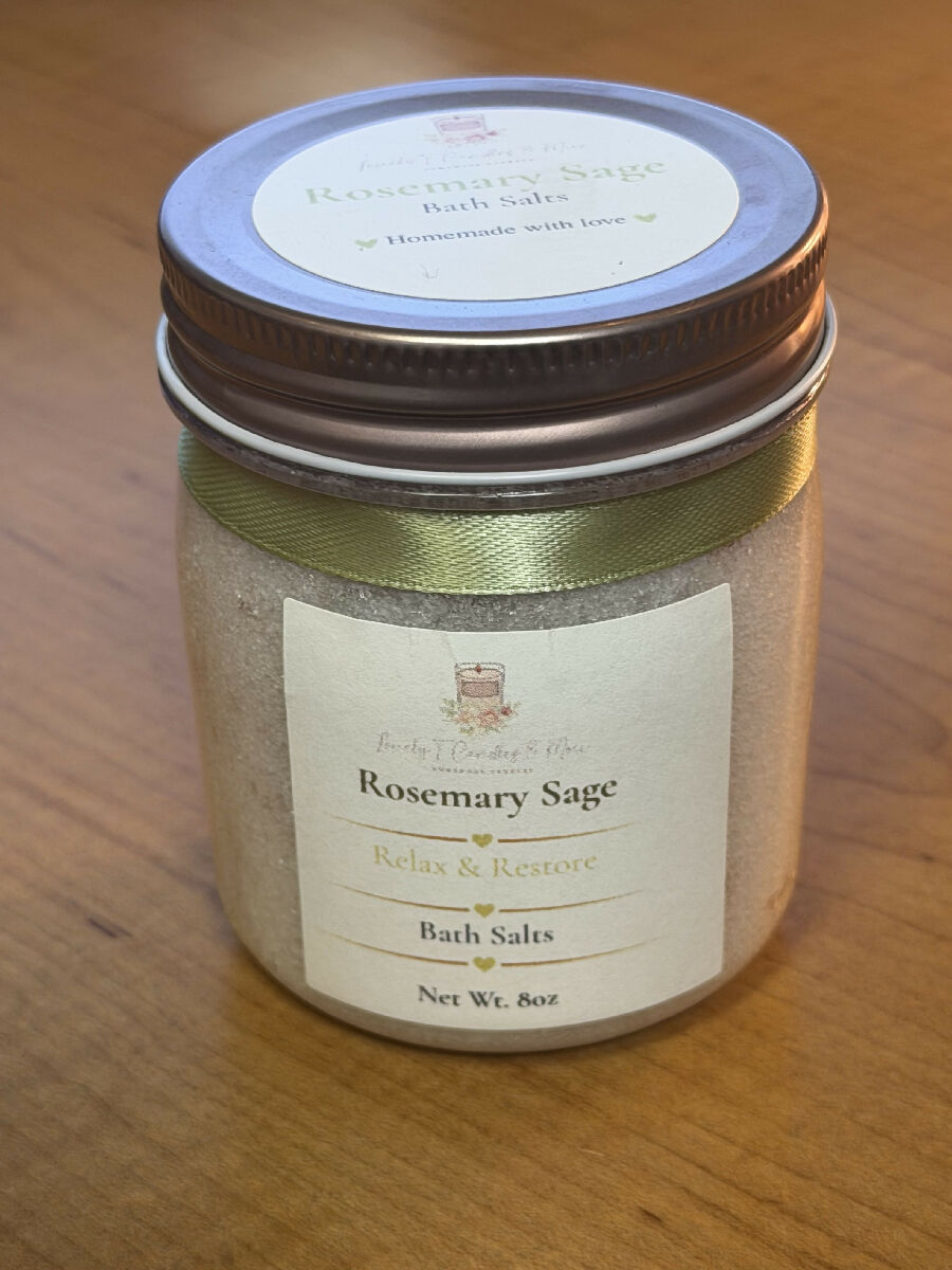 Rosemary Sage Bath Salt