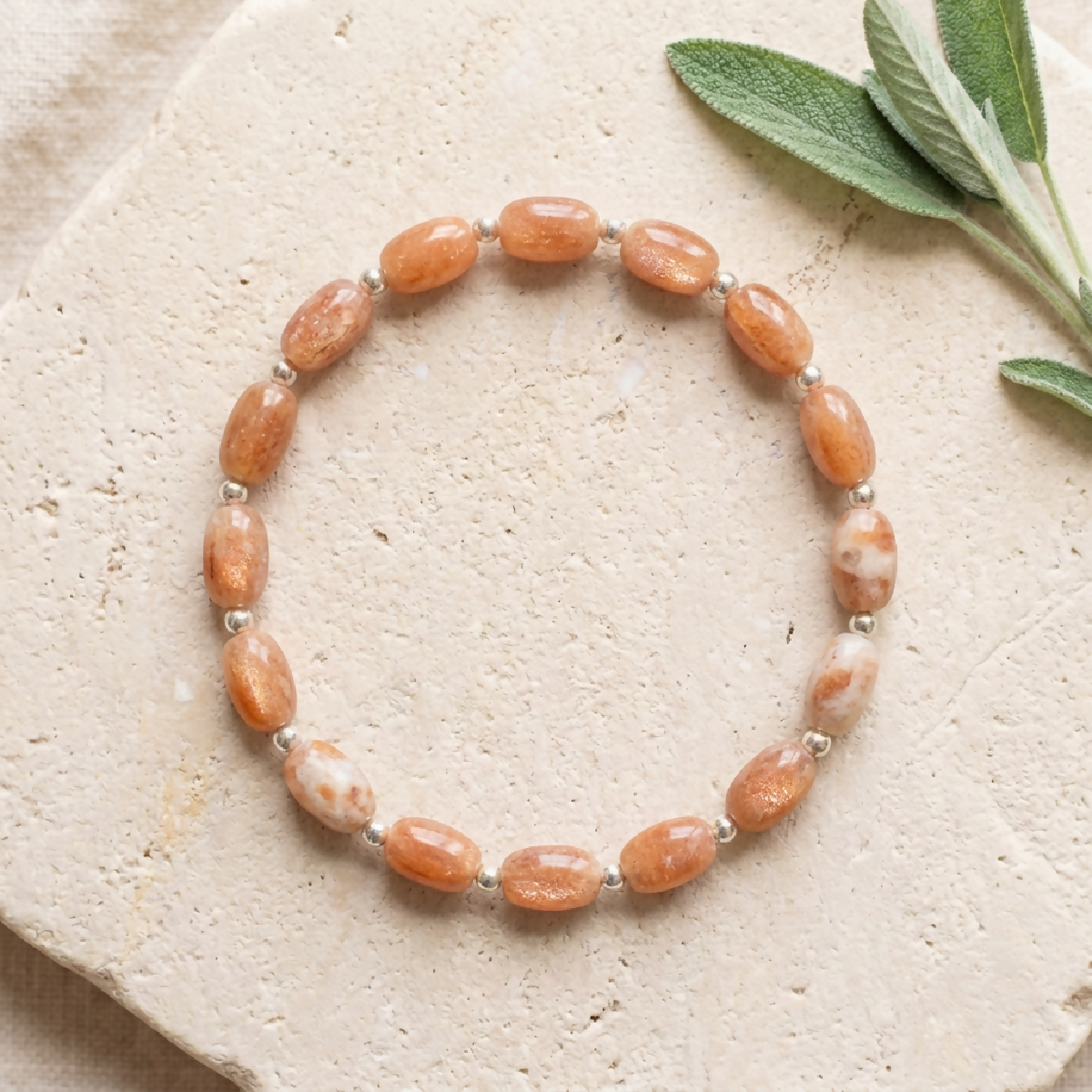 Sunstone Bracelet (Confidence, Healing)