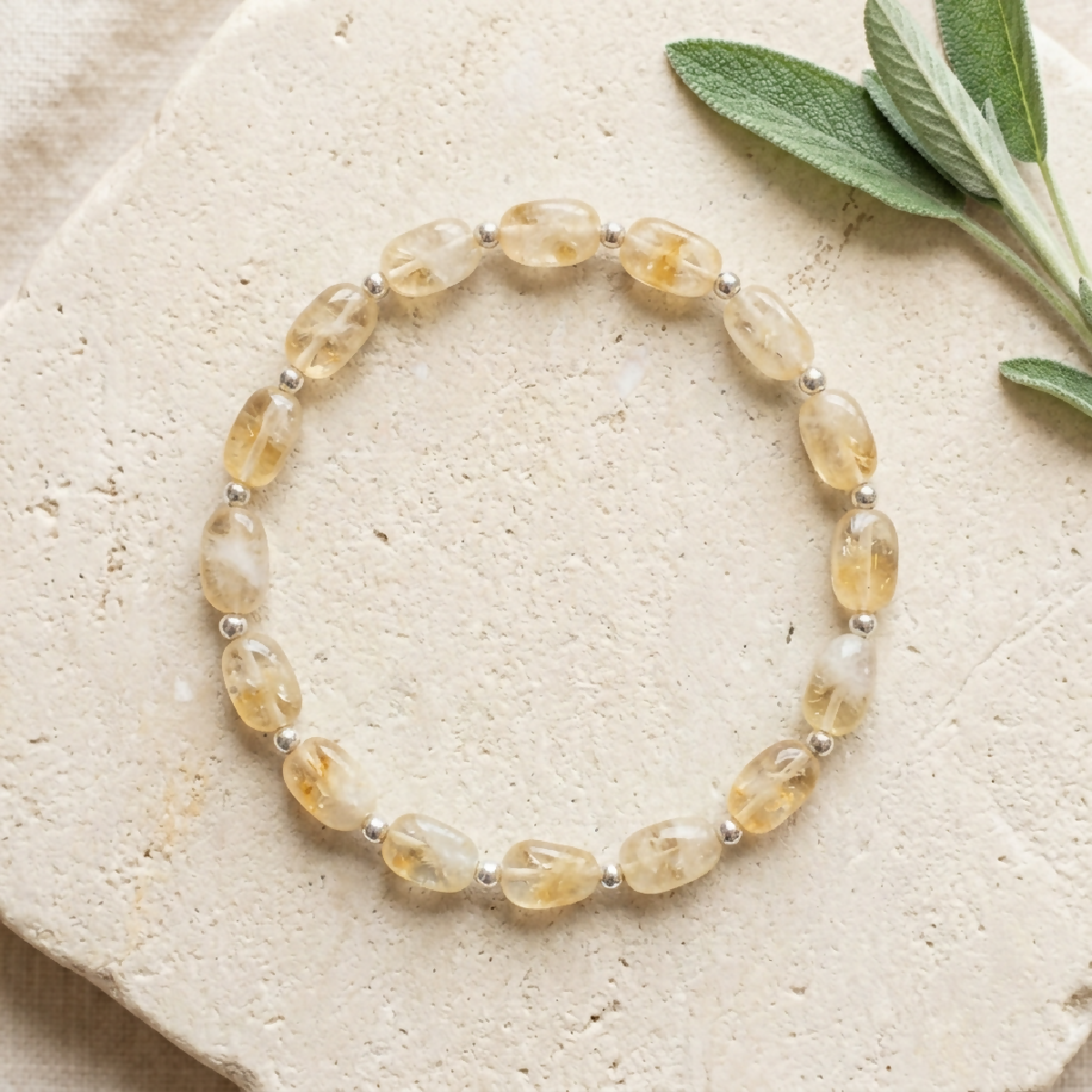 Citrine Bracelet (Confidence, Creativity )