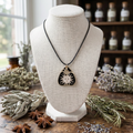 Corded Planchet Necklace