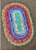 Jelly Roll Rug — Large — Handmade by Sweet Sinister