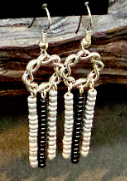 Fringe Circle Earrings — Handmade by Sweet Sinister