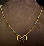 Copper Bow Necklace — Handmade by Sweet Sinister