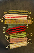 Striped Seed Bead Bracelet — Handmade by Sweet Sinister