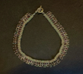 Silver Loop Fringe Collar Necklace — Handmade by Sweet Sinister