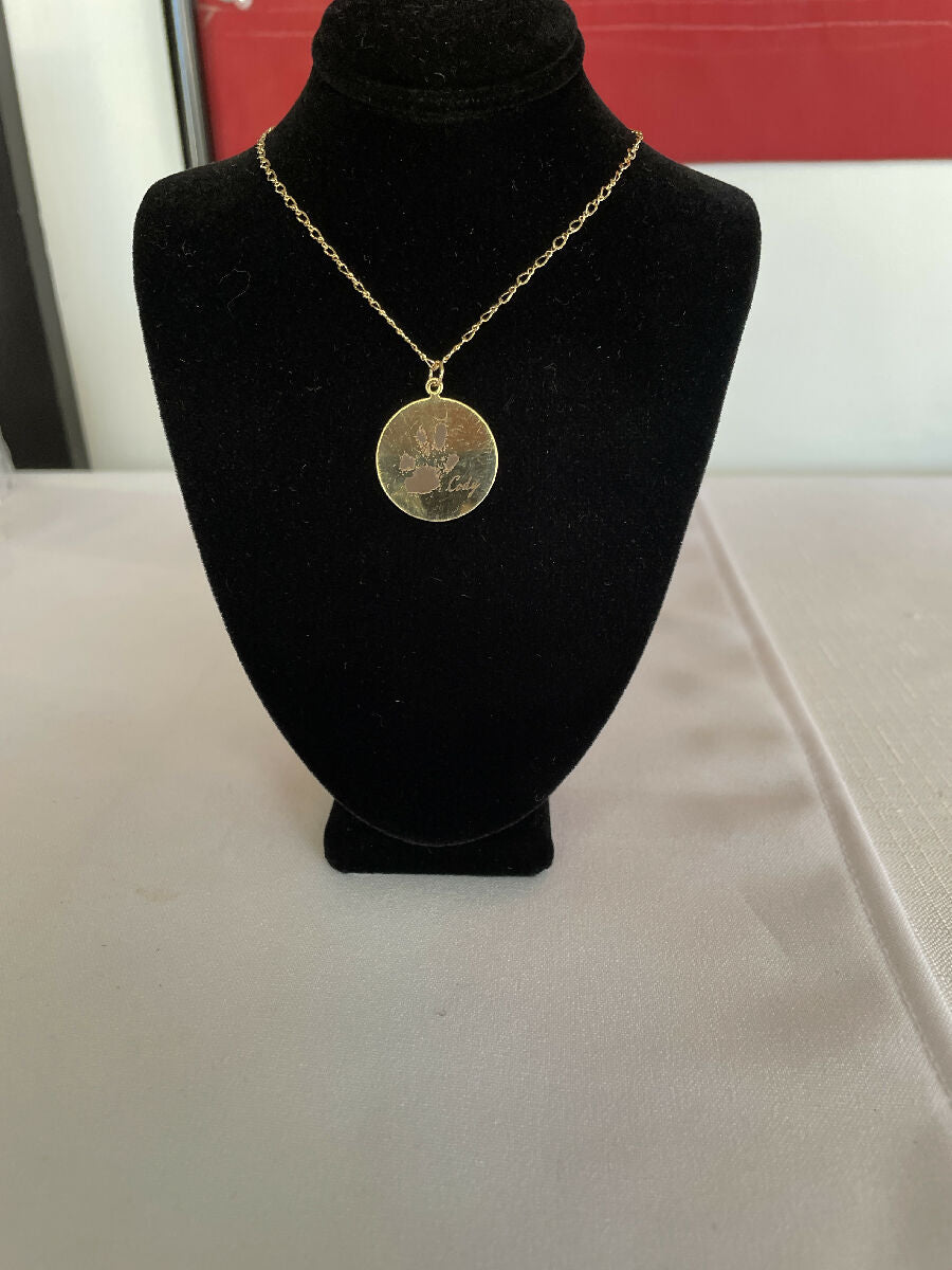 Personalized Necklace Gold Filled
