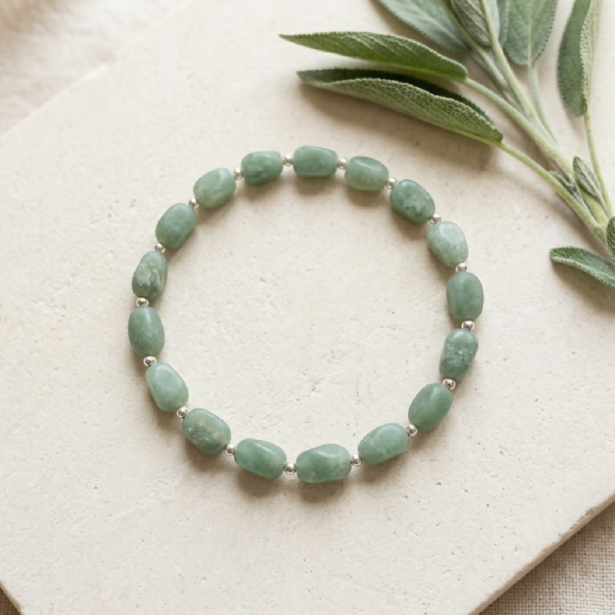 Aventurine Bracelet (Abundance, Balance)