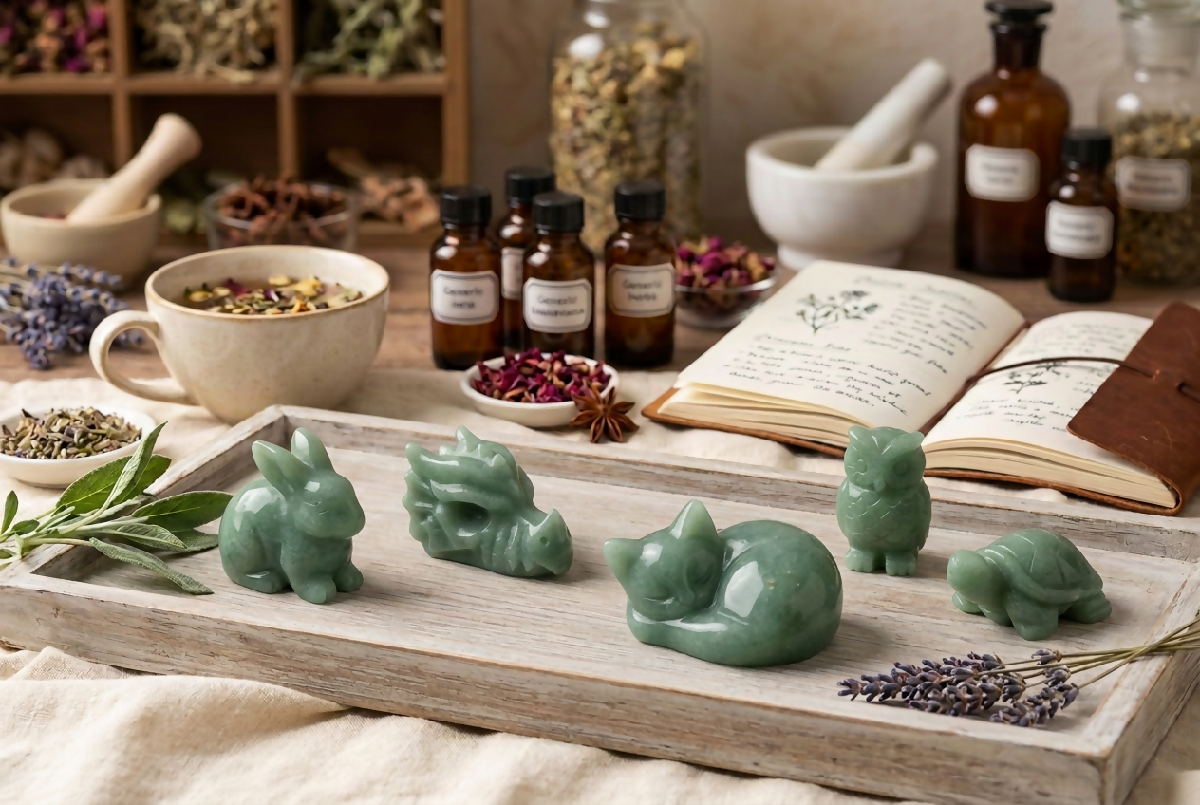 Aventurine Sculptures