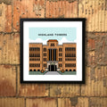 Highland Towers print