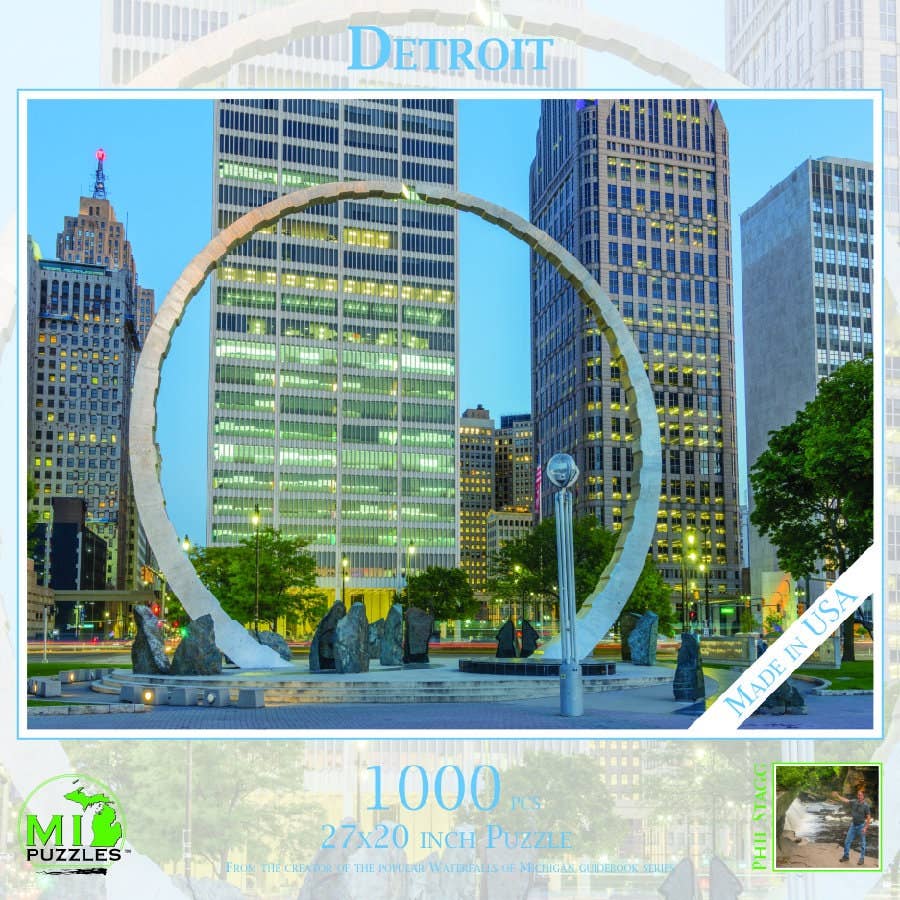 Detroit Transcending - 1000 Piece Michigan Puzzle — MI Puzzles
